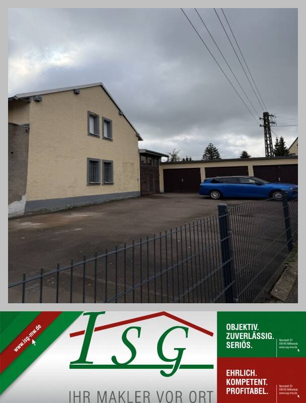 Thumbnail-Werkstatt inkl. 1 Garage und Büroräumen - direkt im Villenviertel von Mittweida