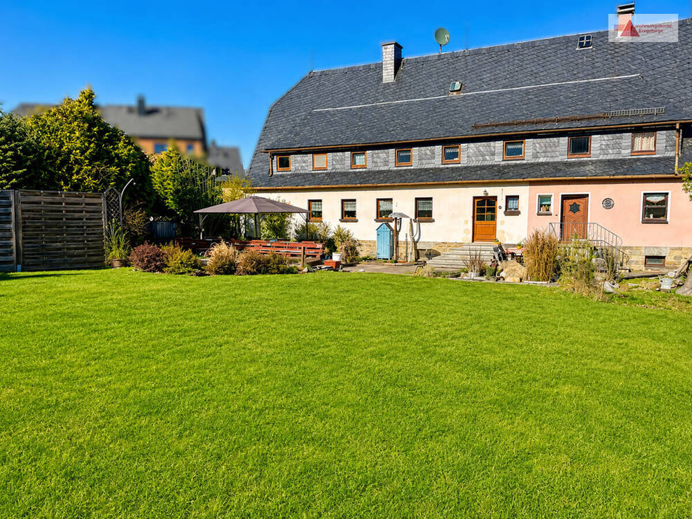 Thumbnail-Einfamilienhaus mit Ausbaureserve & großem Grundstück in Crottendorf | 2 WE möglich | Nebengebäude