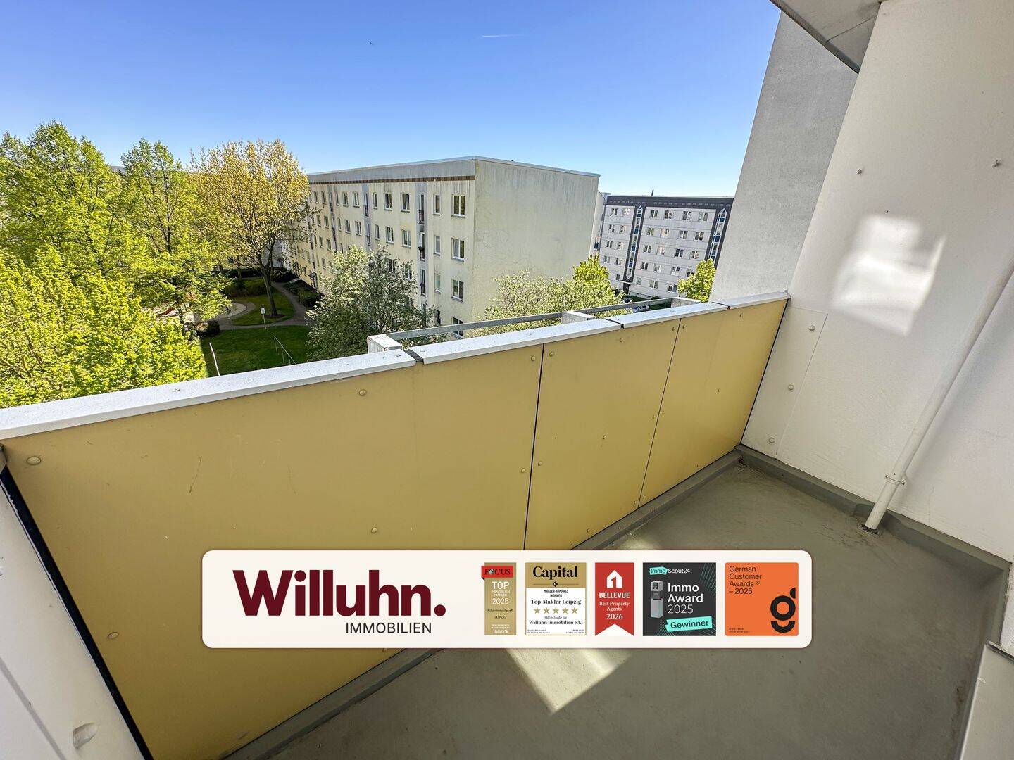 Thumbnail-Ab sofort bezugsfrei: Idyllisches Wohnumfeld | Sonniger Südostbalkon | Aufzug | Fernwärme