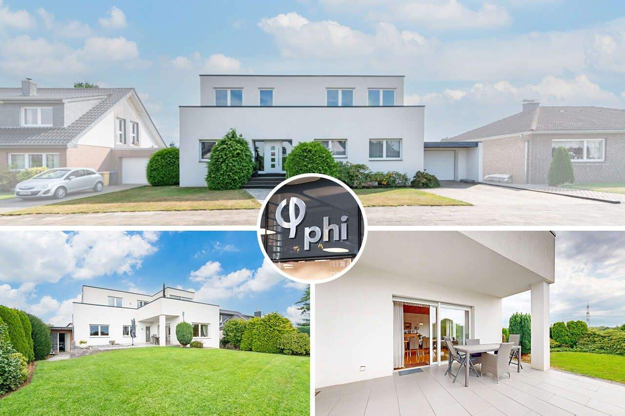 Thumbnail-PHI AACHEN - Moderner 8-Zimmer-Familientraum mit Garage auf sonnigem Grund in Top-Lage von Dürwiß!