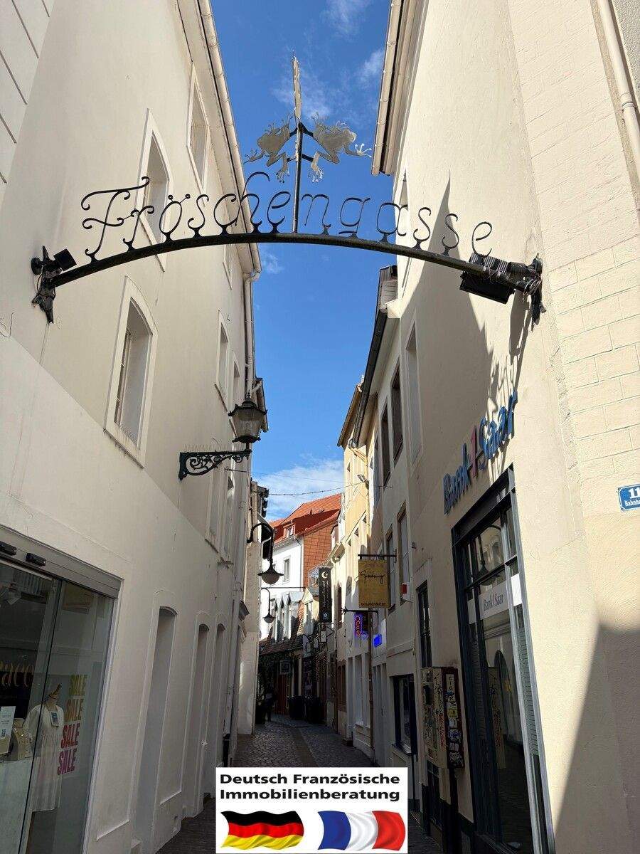 Thumbnail-Ein Stück Saarbrücker Geschichte, Schönes Ladenlokal in der Fröschengasse