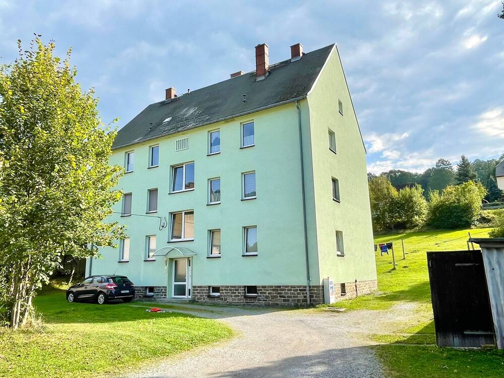 Thumbnail-MFH saniert (6 WE vollvermietet) mit Garagen und Gartengrundstück in Grünhainichen OT Borstendorf