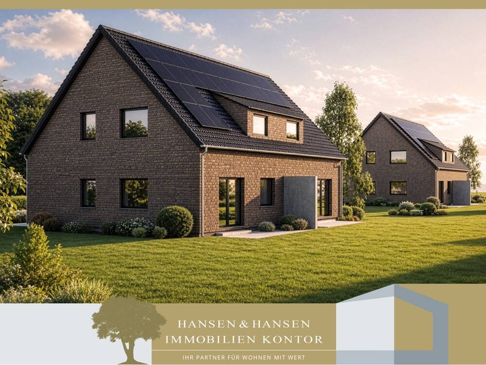 Thumbnail-Bezugsfertige Doppelhaushälfte KfW-55 in Hamburg-Bergstedt - Neubauprojekt