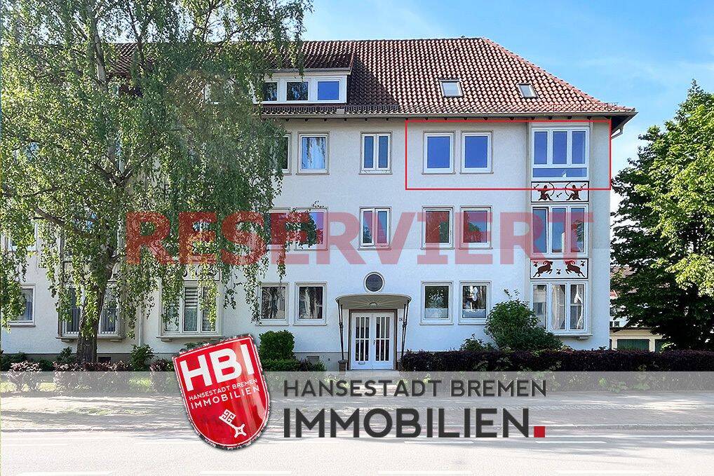 Thumbnail-Schwachhausen Modernisierte 3-Zimmer-Wohnung mit Balkon