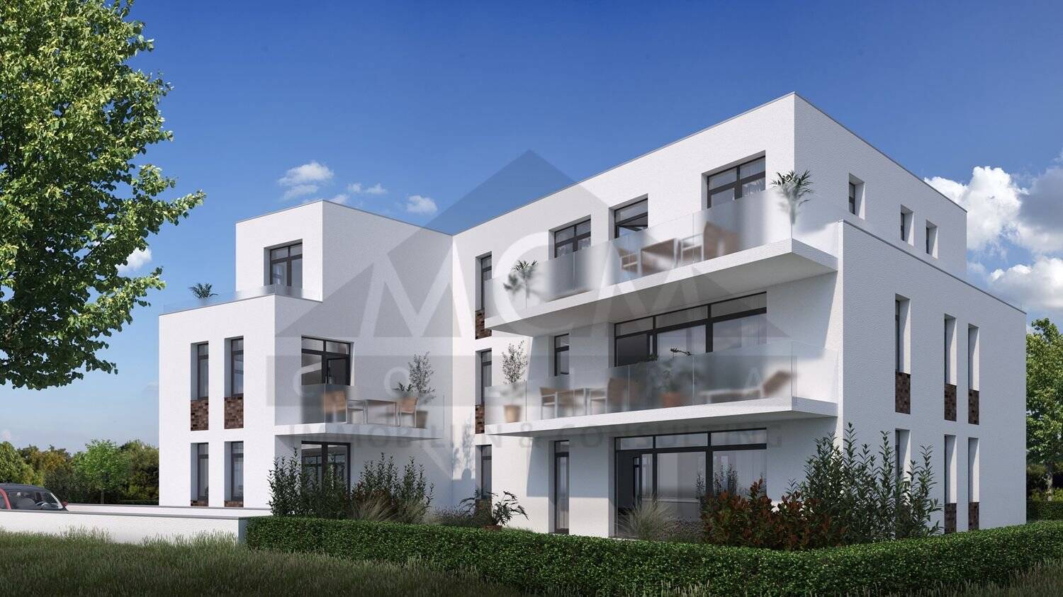 Thumbnail-#VERKAUFT# Baugrundstück inkl. Baugenehmigung für ein 8-Familienhaus (ca. 700m² Wfl.) in schöner Lage von F-Bergen Enkheim