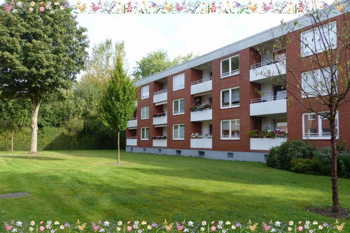 Thumbnail-Sonnige 3-Zimmer-Wohnung in Pinneberg - mit Balkon & großem Kellerraum