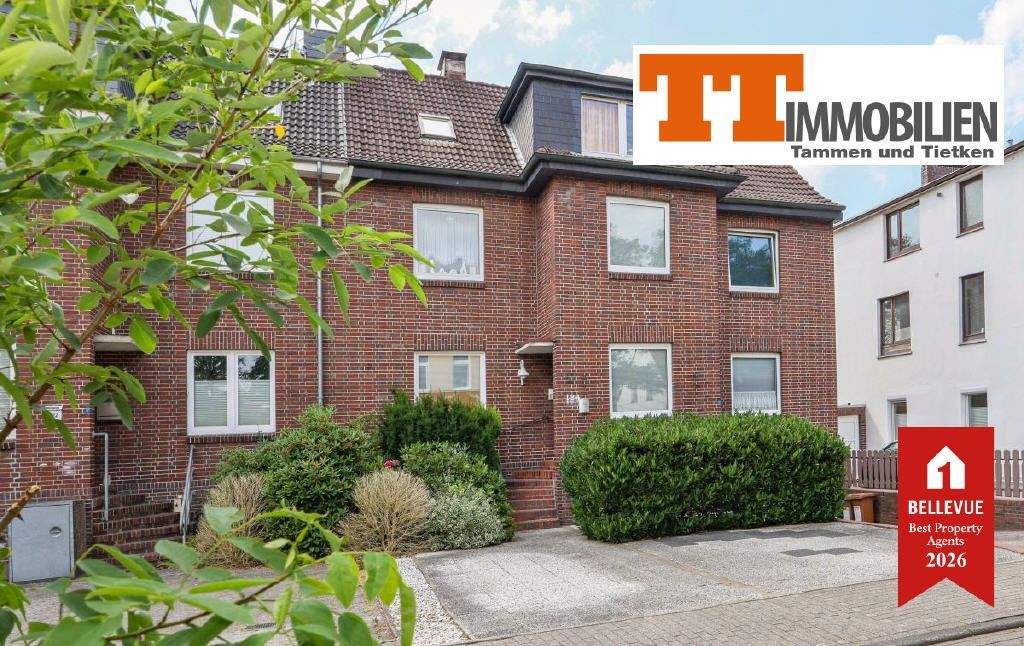 Thumbnail-TT bietet an: Sehr gepflegtes 3-Parteien-Reihenendhaus mit Garten und Tiefgarage im Jadeviertel!