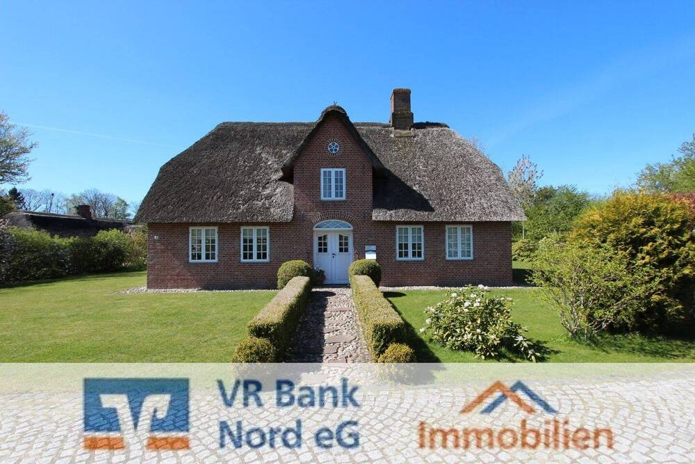 Thumbnail-Charmantes Friesenhaus unter Reet mit 2 Wohneinheiten in bevorzugter Sackgassenlage