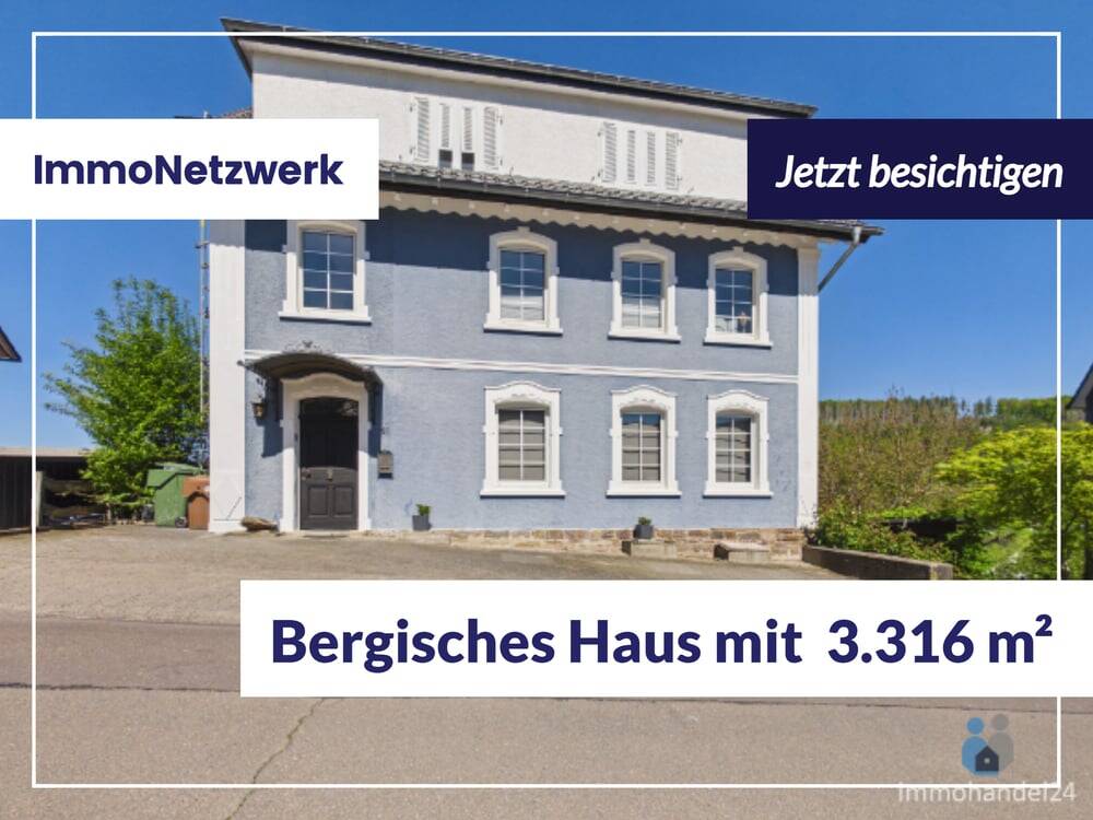 Thumbnail-Gründerzeit-Juwel mit Weitblick - Ihr Familientraum auf 3.316 m² in Gummersbach-Hunstig