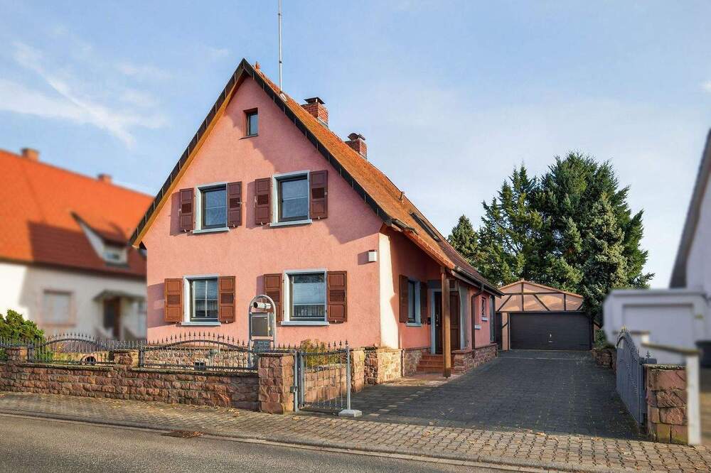 Thumbnail-Ihr neues Zuhause mit Platz & Potenzial - Einfamilienhaus auf 962 m² Grundstück in Mörsch