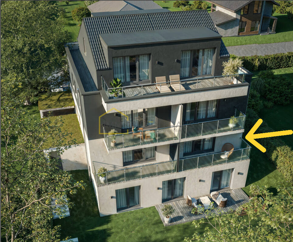Thumbnail-Massivholz-Neubau: 2 Zimmer mit Balkon, KfW40, gesundes Wohnklima, Weitblick