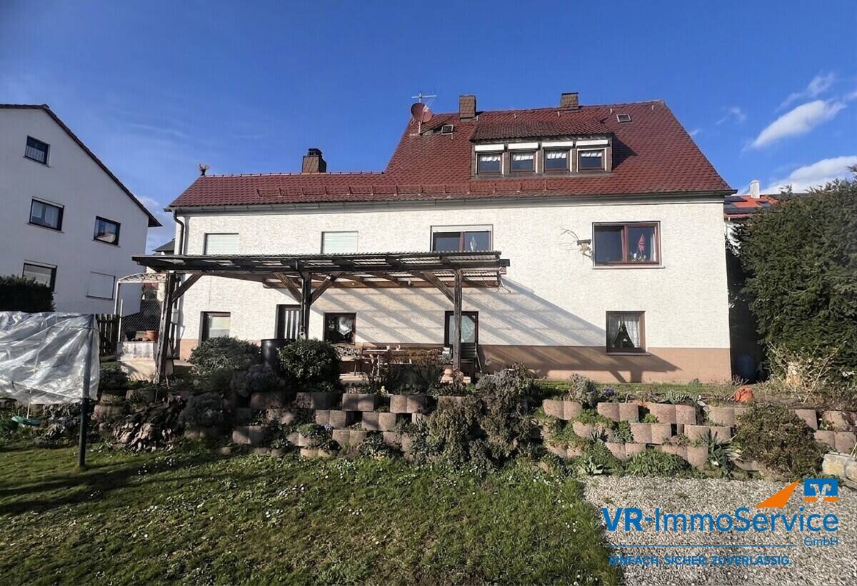Thumbnail-Einfamilienhaus mit Einliegerwohnung und schöner Aussicht in Großhabersdorf!