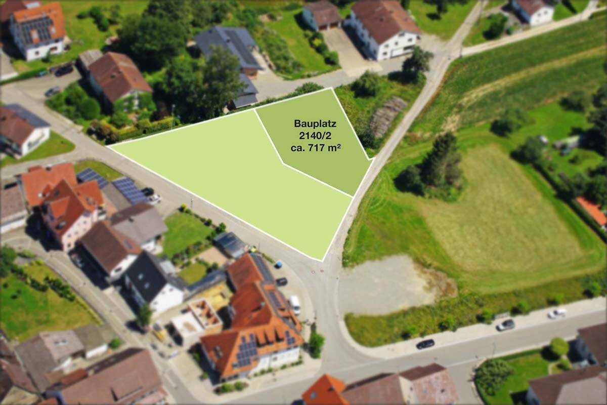 Thumbnail-Attraktiver Bauplatz mit Baugenehmigung für ein EFH in ruhiger und begehrter Wohnlage
