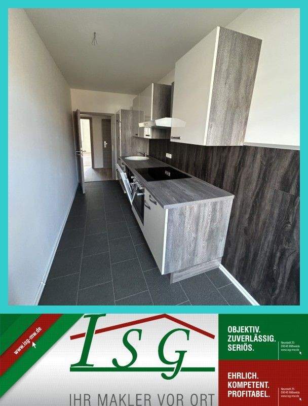 Thumbnail-SANIERTE 2-Raum-Wohnung mit EBK - 1. OG - AB SOFORT - PAUSCHALMIETE