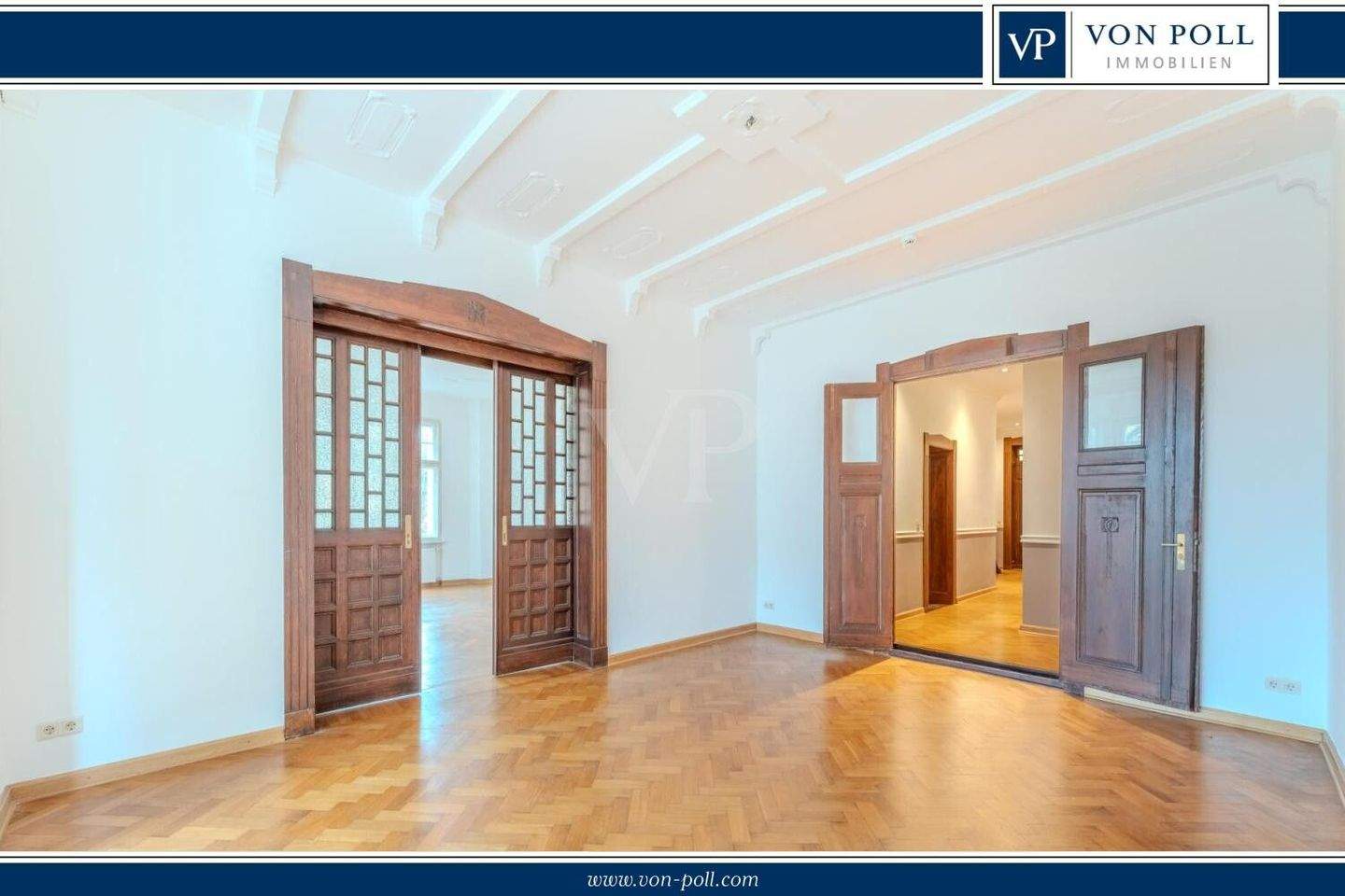 Thumbnail-186 m² - Prächtige Altbauwohnung mit Stuckdecken, Loggia und historischem Charme