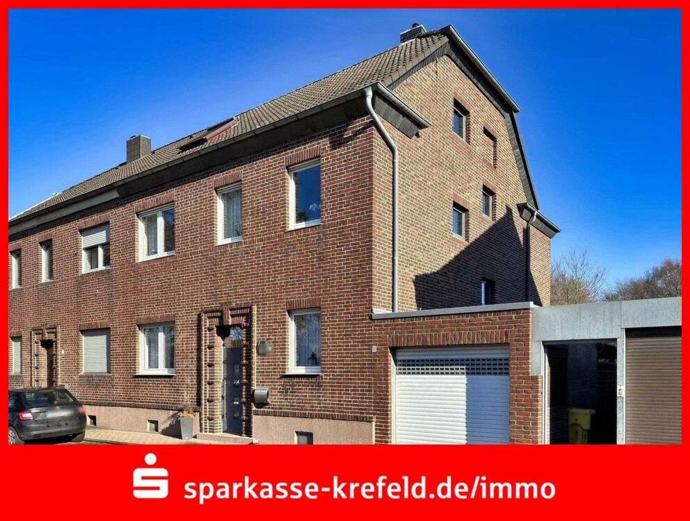Thumbnail-Doppelhaushälfte mit Garage und Gartenparadies