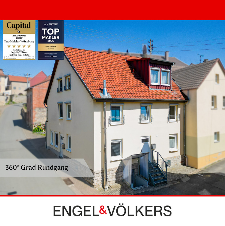 Thumbnail-Gepflegtes Zweifamilienhaus mit durchdachter Aufteilung und guter Substanz!