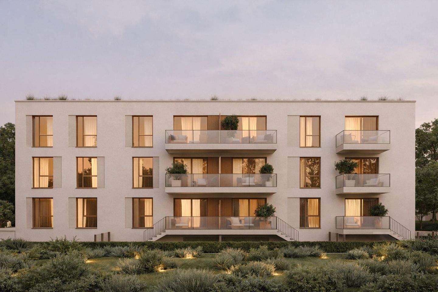 Thumbnail-Großzügige 3-Zimmer-Neubauwohnung mit Südgarten und zusätzlichem Balkon