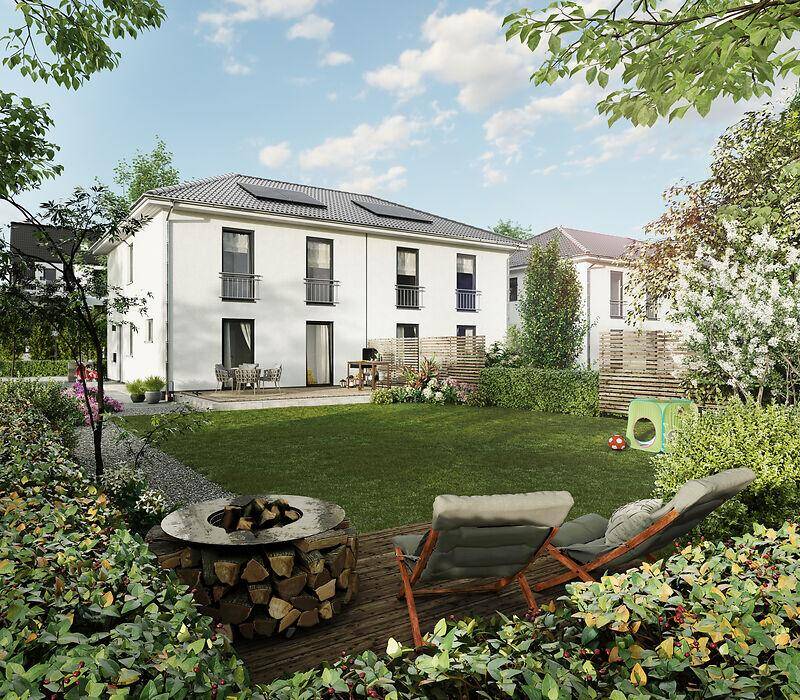 Thumbnail-Das Doppelhaus kombiniert urbanes Lebensgefühl mit ländlichem Charme in Alperstedt