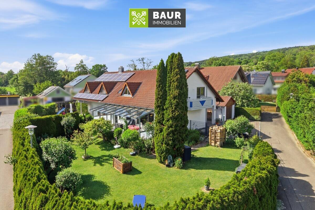 Thumbnail-360° | Familienfreundliche DHH mit sonnigem Garten in ruhiger Wohnlage von Markdorf-Leimbach