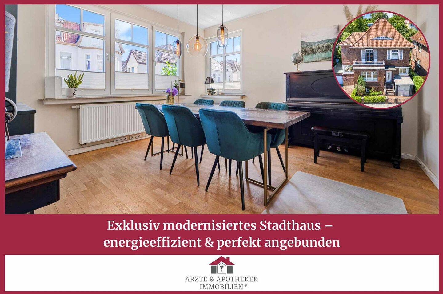 Thumbnail-Exklusiv modernisiertes Stadthaus - energieeffizient & perfekt angebunden
