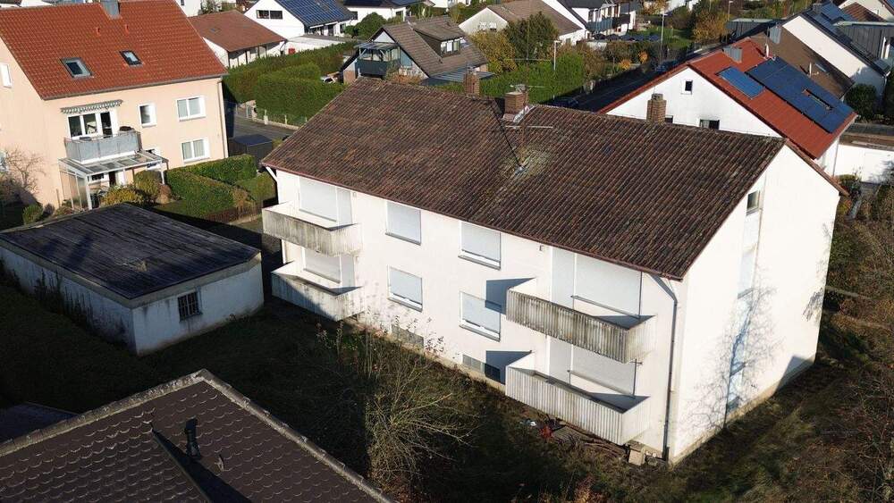 Thumbnail-Bebautes Grundstück mit genehmigter Planung für MFH mit 8 Wohneinheiten und Tiefgarage in Herzogenaurach-Ost