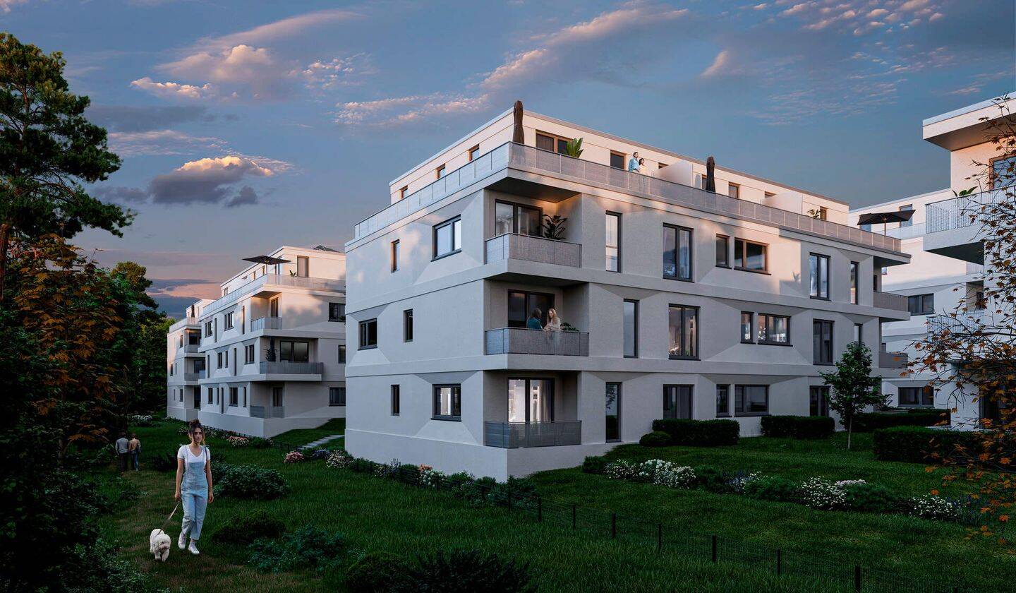 Thumbnail-Eigentumswohnung mit großer Dachterrasse im Waldpanorama