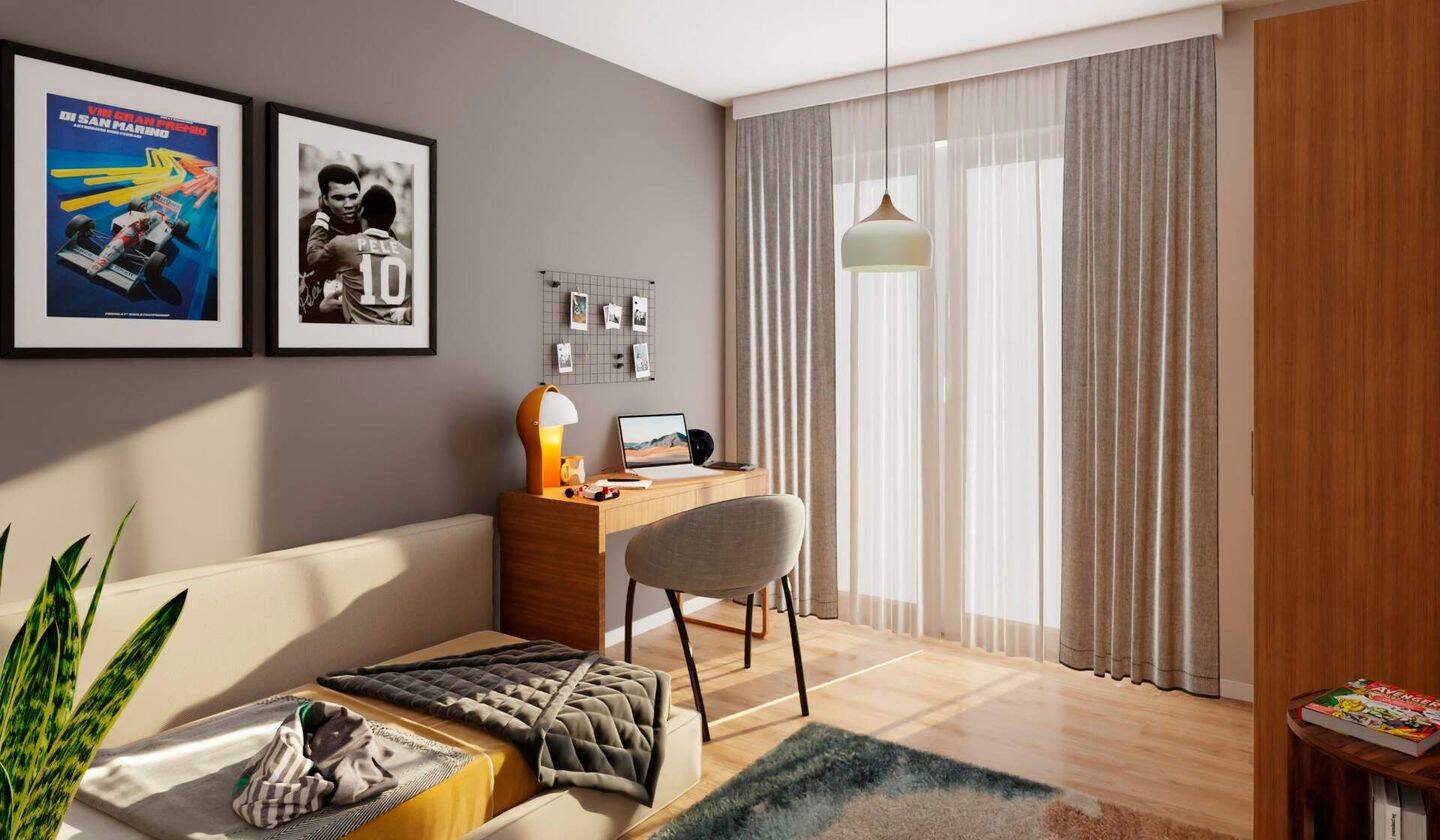 Thumbnail-Platz für die ganze Familie mit großer Loggia