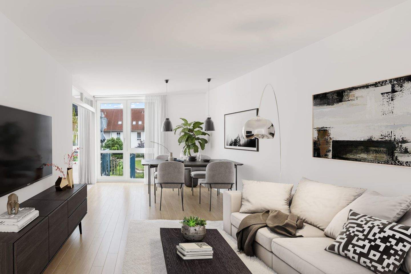 Thumbnail-Gemütliche Wohnung nahe Berlin - ideal für Pendler und Familien