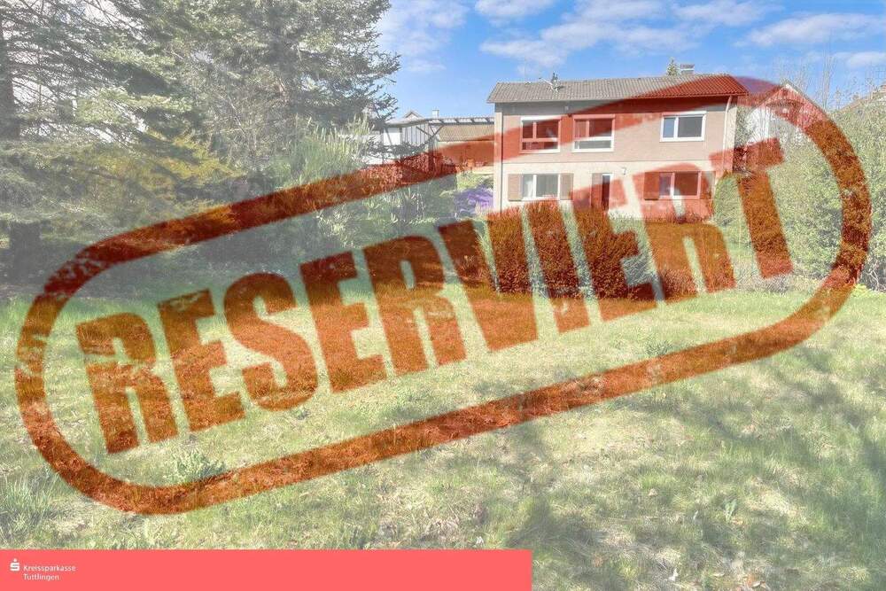 Thumbnail-RESERVIERT: Wohnhaus mit großem Grundstück in TOP-Stadtrandlage von Trossingen