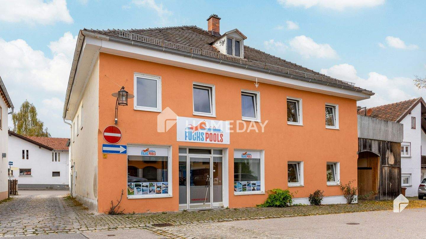 Thumbnail-Ideal für Investoren! Gepflegtes MFH mit 3 Wohnungen und 2 Gewerbeflächen