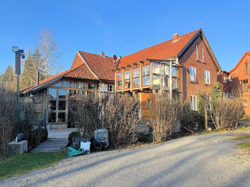 Wohnhaus von hinten