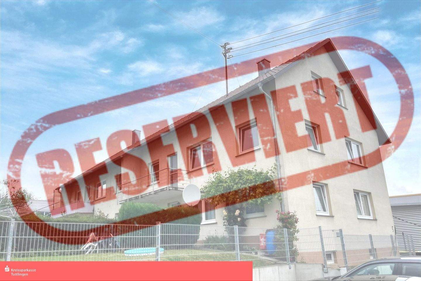 Thumbnail-RESERVIERT: 4-Familienhaus mit Stellplätzen - voll vermietet - in Wehingen