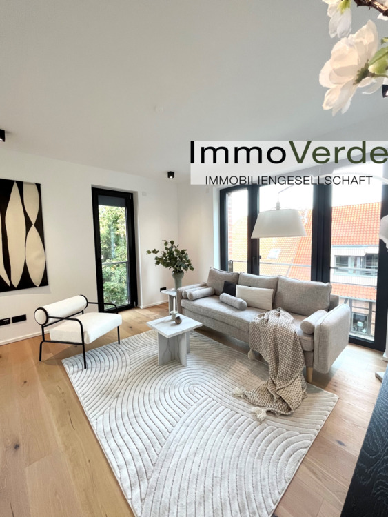 Thumbnail-Traumhafte Neubauwohnung mit drei Zimmern und Balkon