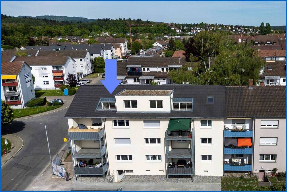 Thumbnail-Attraktive 2 Zimmer Dachgeschoss Wohnung mit Terrasse in Radolfzell - bezugsfrei KFW 55 !