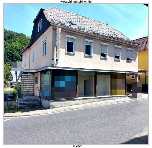 Thumbnail-Super Objekt: Zirka 39.000 Euro Mieteinnahmen!Wohn-und Geschäftshaus in Aabergen- Michelbach