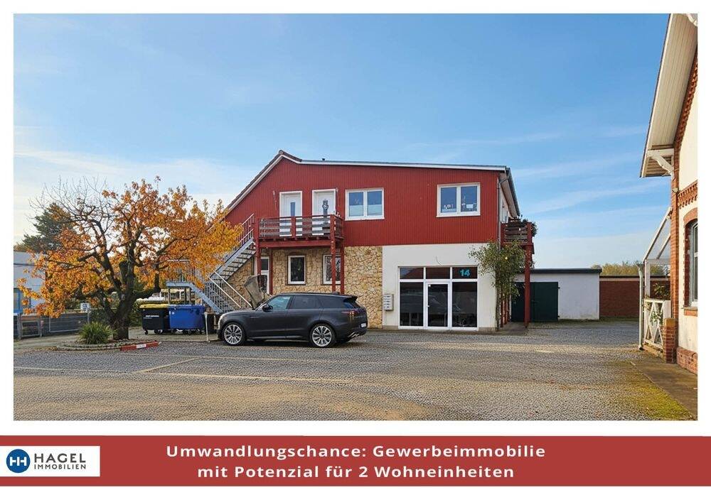 Thumbnail-Gewerbeimmobilie mit Umbauoption in Brackel! Zwei Wohnungen oder Gewerbe-Wohnen-Mix möglich. Vor den Toren Hamburgs.