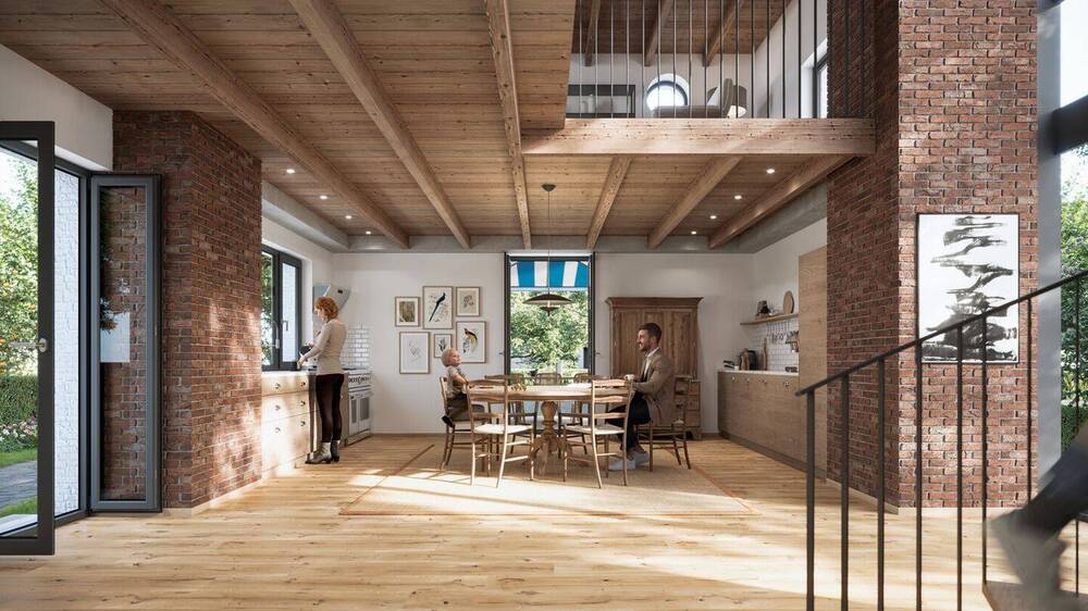 Thumbnail-Charmantes Haus im Haus - Erstbezug in historischem Ambiente