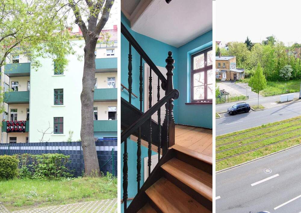 Thumbnail-Sanierter Altbau mit Teilungserklärung, 1 GE + 6 WE, Balkone, umzäunter Innenhof, Keller