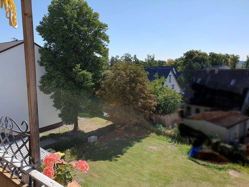 Ausblick von der SÜD-Loggia.