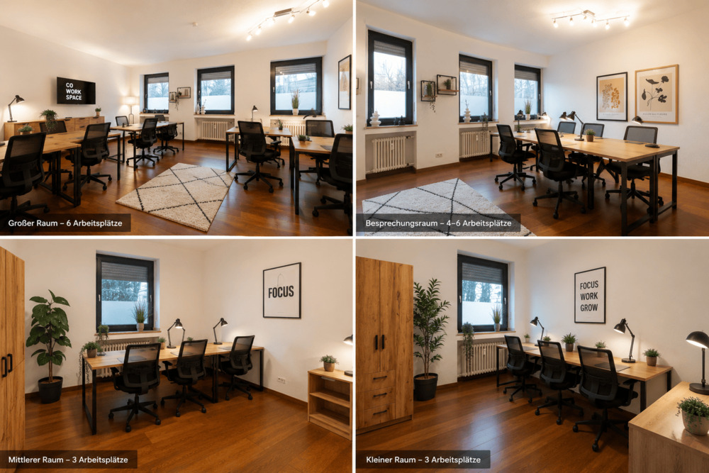 Thumbnail-Zentrale Lage in Düsseldorf: Co-Working Space mit eigenem Büroraum
