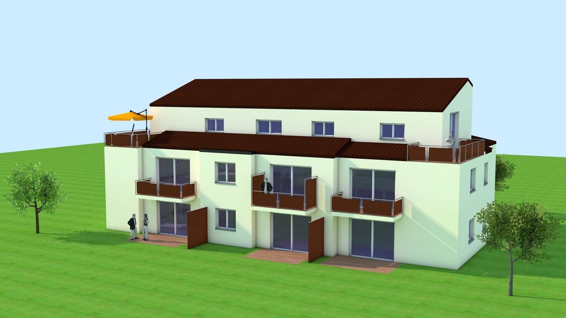 Thumbnail-Velburg 2.Zi. KFW 40 QNG-Plus, Neubau mit Lift, sonnig, ruhig.