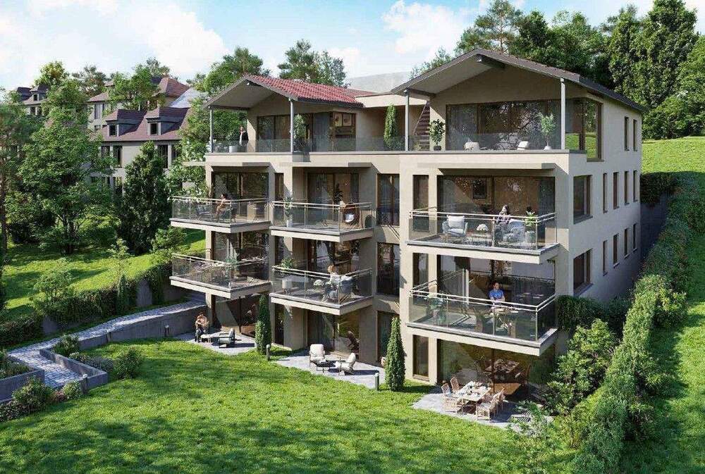 Thumbnail-Wohnen in einzigartiger Lage am Rauensteinpark - Daheim zwischen Berg & See in Überlingen - 4,5 Zimmer Wohnung