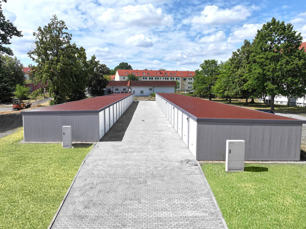 Thumbnail-Garagenhof in Riesa, Am Hang 30 zu erwerben. 40 Neubau-Garagen sichern und Vermögen schützen!