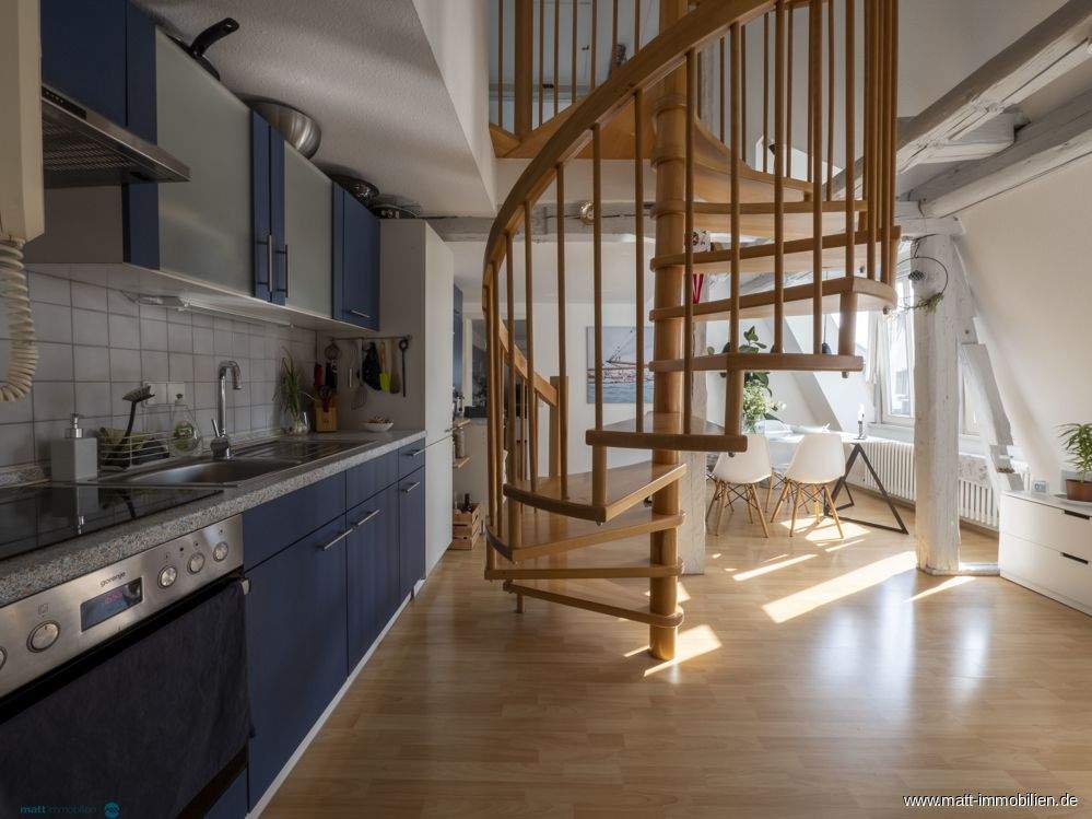 Thumbnail-VERMIETET: Romantische 2,5 Zi. Wohnung plus Galeriezimmer im Zentrum von Radolfzell - möbliert ab sofort