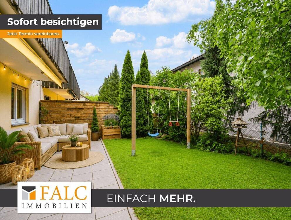 Thumbnail-Familienfreundlich, gepflegt, sofort wohnlich - Doppelhaushälfte mit Gartenidylle in Ottobrunn