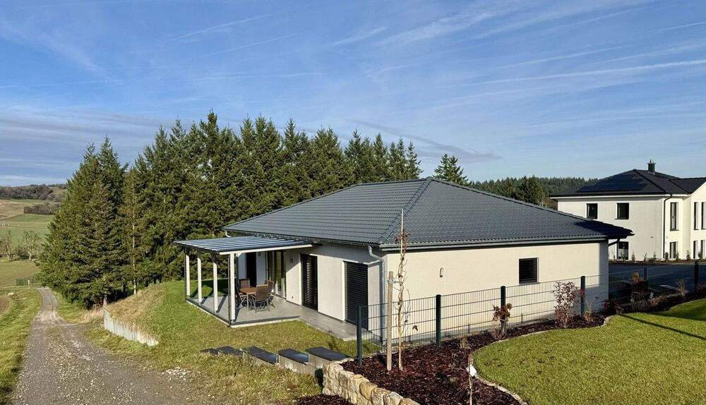 Thumbnail-Neuwertiger Premium-Bungalow (2023) Massivbau Energiesparhaus Luxusausstattung Privatverkauf