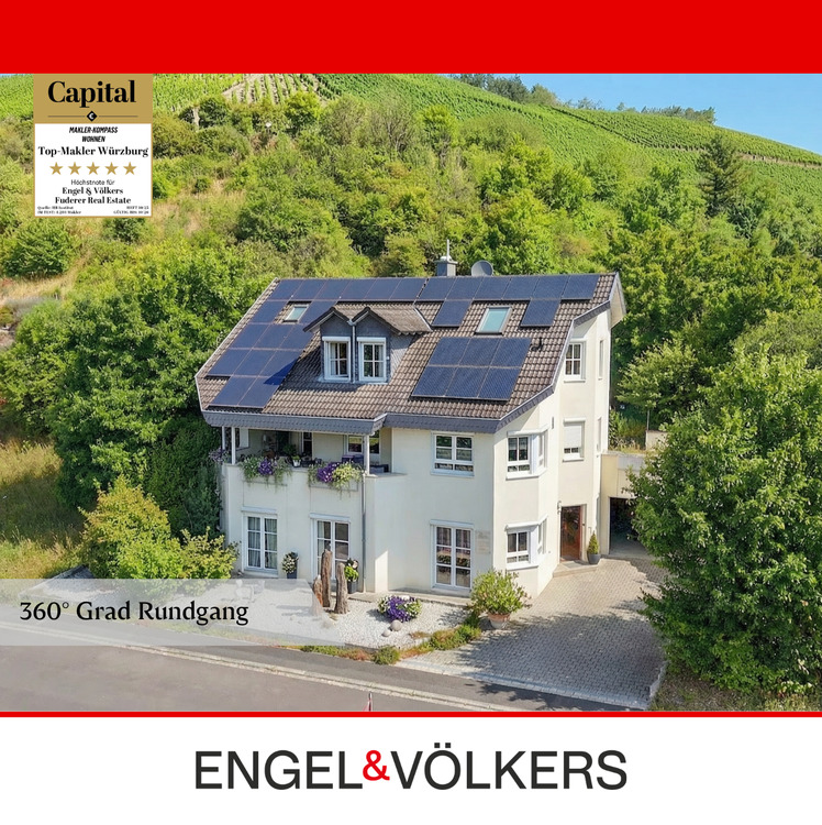 Thumbnail-Wohnen auf höchstem Niveau: Großzügiges Einfamilienhaus am Fuße der Weinberge