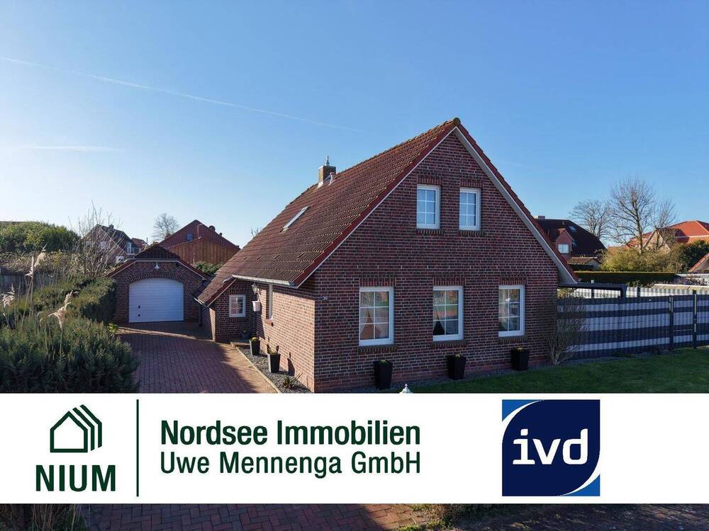 Thumbnail-ATTRAKTIVES FRIESENHAUS MIT GARTENIDYLLE UND GARAGE IN RUHIGER SACKGASSE