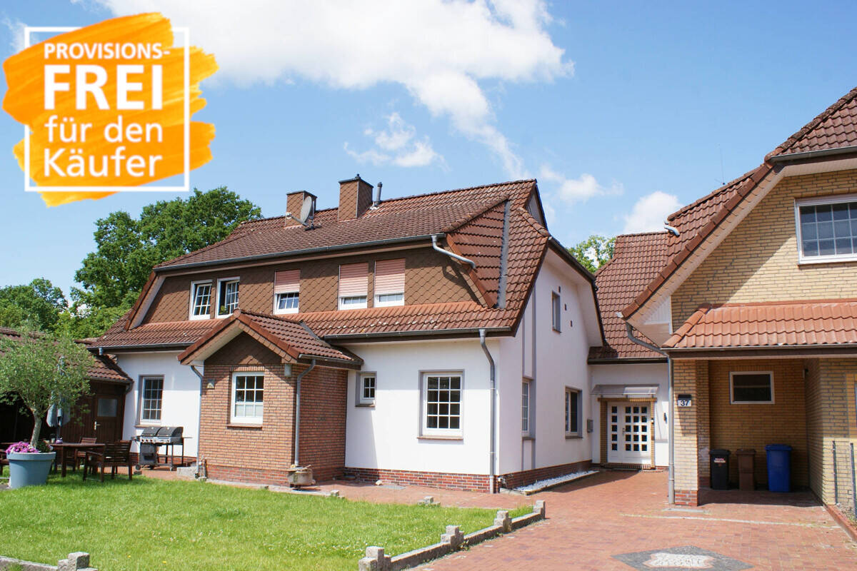 Thumbnail-Provisionsfrei! Tolle Erdgeschosswohnung mit großzügigem Garten in Westerstede-Hollriede